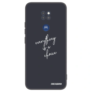 Θήκη για Motorola Moto G9 Play - Everything is a choice