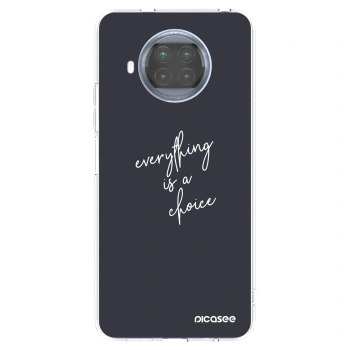 Picasee διαφανής θήκη σιλικόνης Xiaomi Mi 10T Lite - Everything is a choice