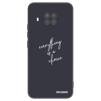 Picasee Μαύρη θήκη σιλικόνης για Xiaomi Mi 10T Lite - Everything is a choice