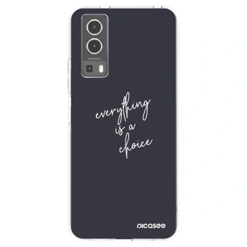 Picasee διαφανής θήκη σιλικόνης Vivo Y72 5G - Everything is a choice