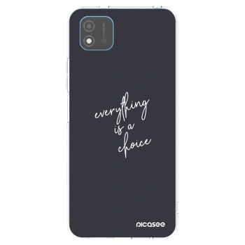 Picasee διαφανής θήκη σιλικόνης Realme C11 (2021) - Everything is a choice