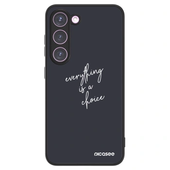 Picasee ULTIMATE CASE για Samsung Galaxy S23 5G - Everything is a choice