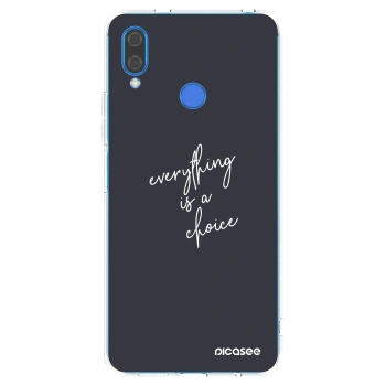 Picasee διαφανής θήκη σιλικόνης Huawei Nova 3i - Everything is a choice