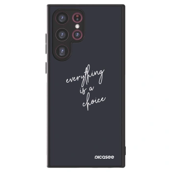 Picasee ULTIMATE CASE PowerShare για Samsung Galaxy S22 Ultra 5G - Everything is a choice