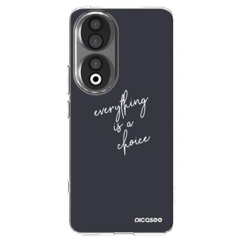 Picasee διαφανής θήκη σιλικόνης Honor 90 5G - Everything is a choice