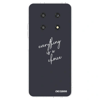 Picasee διαφανής θήκη σιλικόνης Honor Magic4 Lite 5G - Everything is a choice