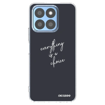 Picasee διαφανής θήκη σιλικόνης Honor X8b - Everything is a choice