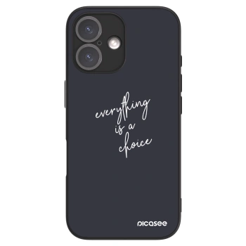 Picasee ULTIMATE CASE MagSafe pro Apple iPhone 16 - Everything is a choice