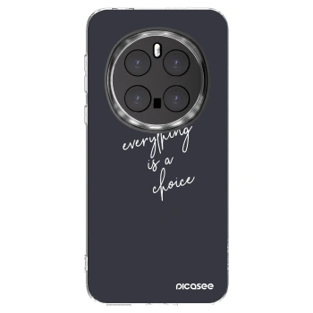 Picasee διαφανής θήκη σιλικόνης Honor Magic7 Pro 5G - Everything is a choice