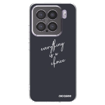 Picasee διαφανής θήκη σιλικόνης Xiaomi 15 - Everything is a choice