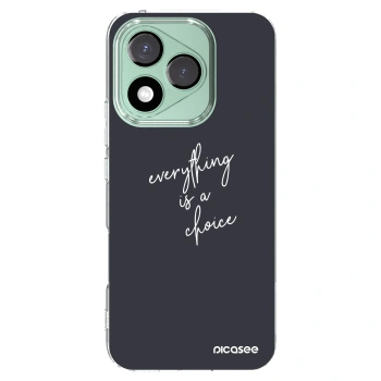 Picasee διαφανής θήκη σιλικόνης Honor 400 Lite 5G - Everything is a choice