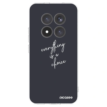 Picasee διαφανής θήκη σιλικόνης Xiaomi Redmi Note 15 Pro+ - Everything is a choice