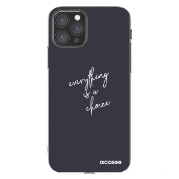 Picasee διαφανής θήκη σιλικόνης Apple iPhone 11 Pro - Everything is a choice