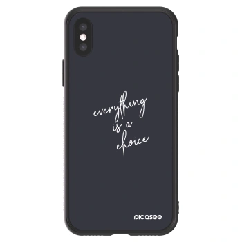 Picasee ULTIMATE CASE για Apple iPhone X/XS - Everything is a choice