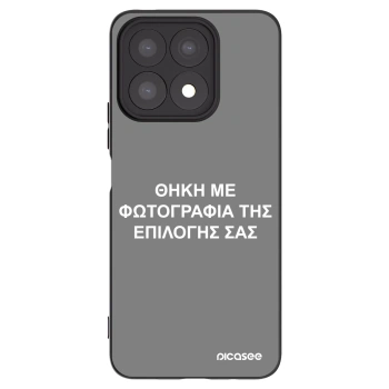 Picasee Μαύρη θήκη σιλικόνης για Honor X8a - ΘΗΚΗ ΜΕ ΦΩΤΟΓΡΑΦΙΑ ΤΗΣ ΕΠΙΛΟΓΗΣ ΣΑΣ