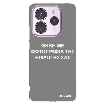 Picasee διαφανής θήκη σιλικόνης Xiaomi Redmi Note 14 5G - ΘΗΚΗ ΜΕ ΦΩΤΟΓΡΑΦΙΑ ΤΗΣ ΕΠΙΛΟΓΗΣ ΣΑΣ