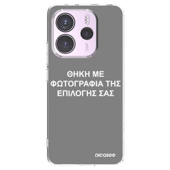 Picasee διαφανής θήκη σιλικόνης Xiaomi Redmi Note 14 4G - ΘΗΚΗ ΜΕ ΦΩΤΟΓΡΑΦΙΑ ΤΗΣ ΕΠΙΛΟΓΗΣ ΣΑΣ