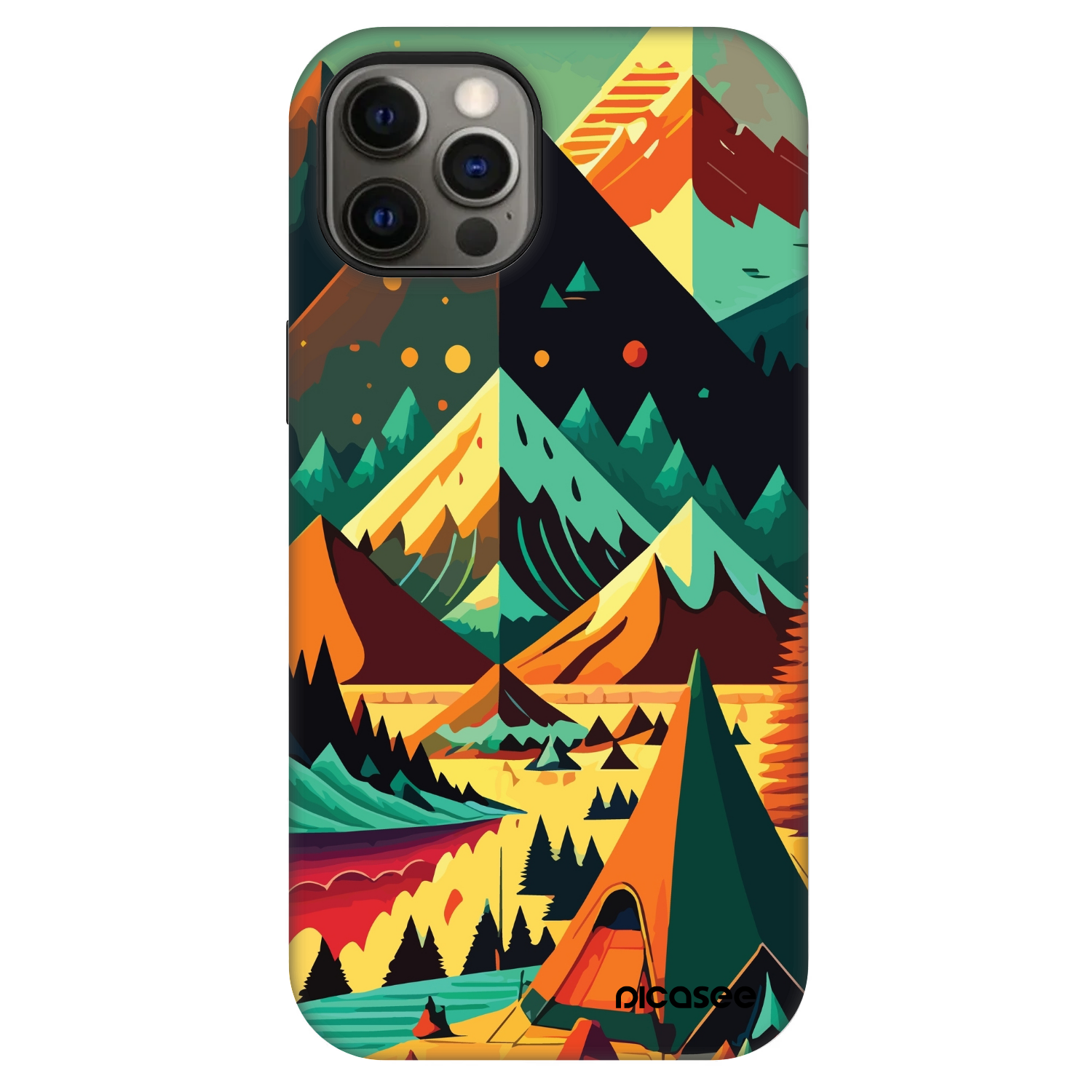 Picasee Fashion Case MagSafe για Apple iPhone 12 - Colorado