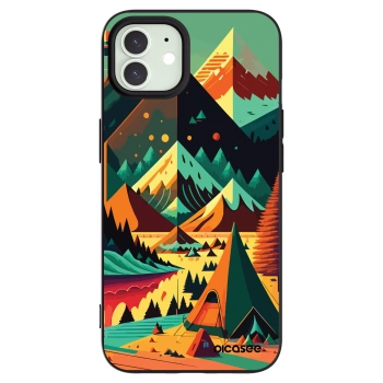 Picasee Μαύρη θήκη σιλικόνης για Apple iPhone 12 - Colorado
