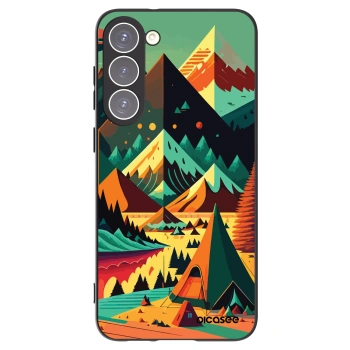 Picasee Μαύρη θήκη σιλικόνης για Samsung Galaxy S23+ 5G - Colorado