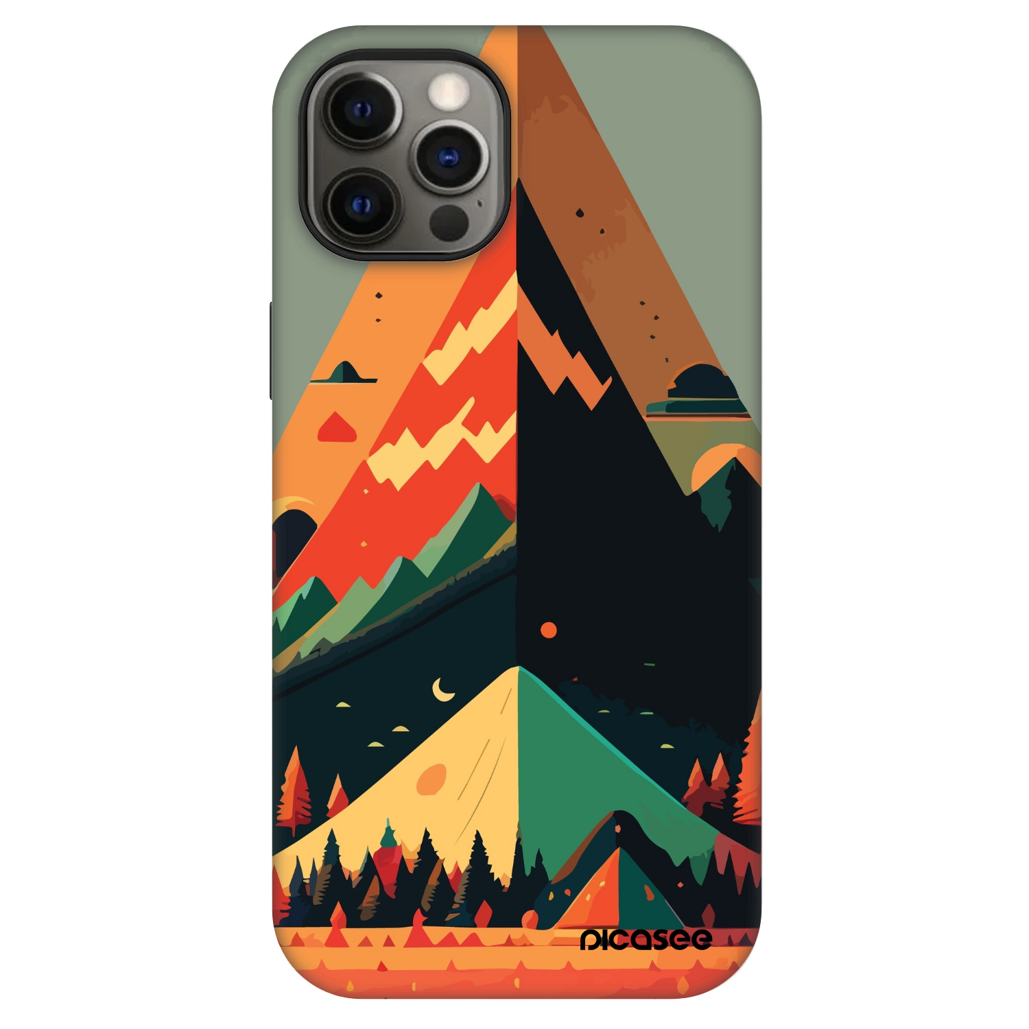Picasee Fashion Case MagSafe για Apple iPhone 12 Pro - Oregon