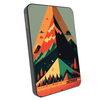 Powerbank με MagSafe 5 000 mAh Γκρί - Oregon