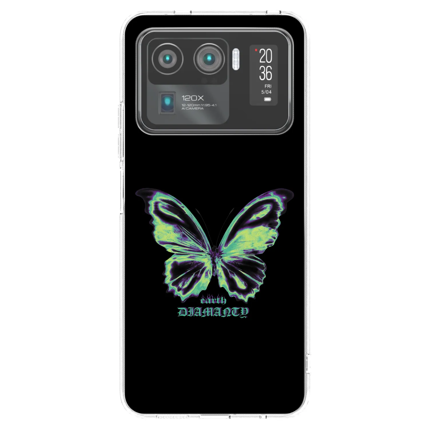 Picasee διαφανής θήκη σιλικόνης Xiaomi Mi 11 Ultra - Diamanty Blue