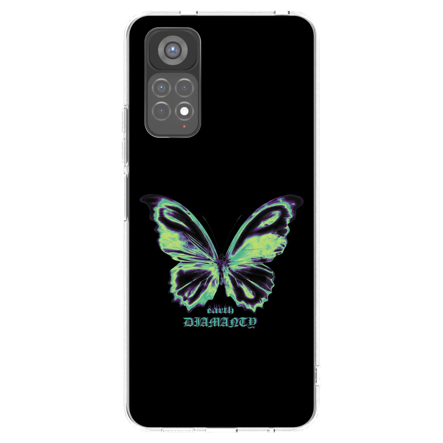 Picasee διαφανής θήκη σιλικόνης Xiaomi Redmi Note 11S 5G - Diamanty Blue
