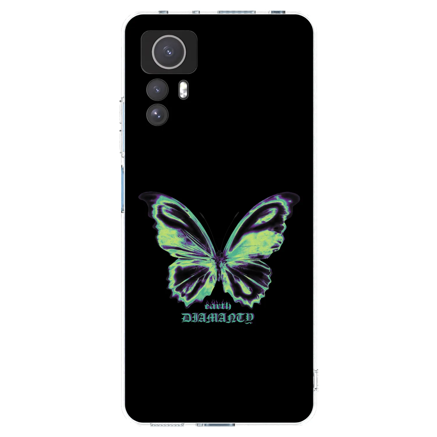 Picasee διαφανής θήκη σιλικόνης Xiaomi Redmi Note 12S - Diamanty Blue