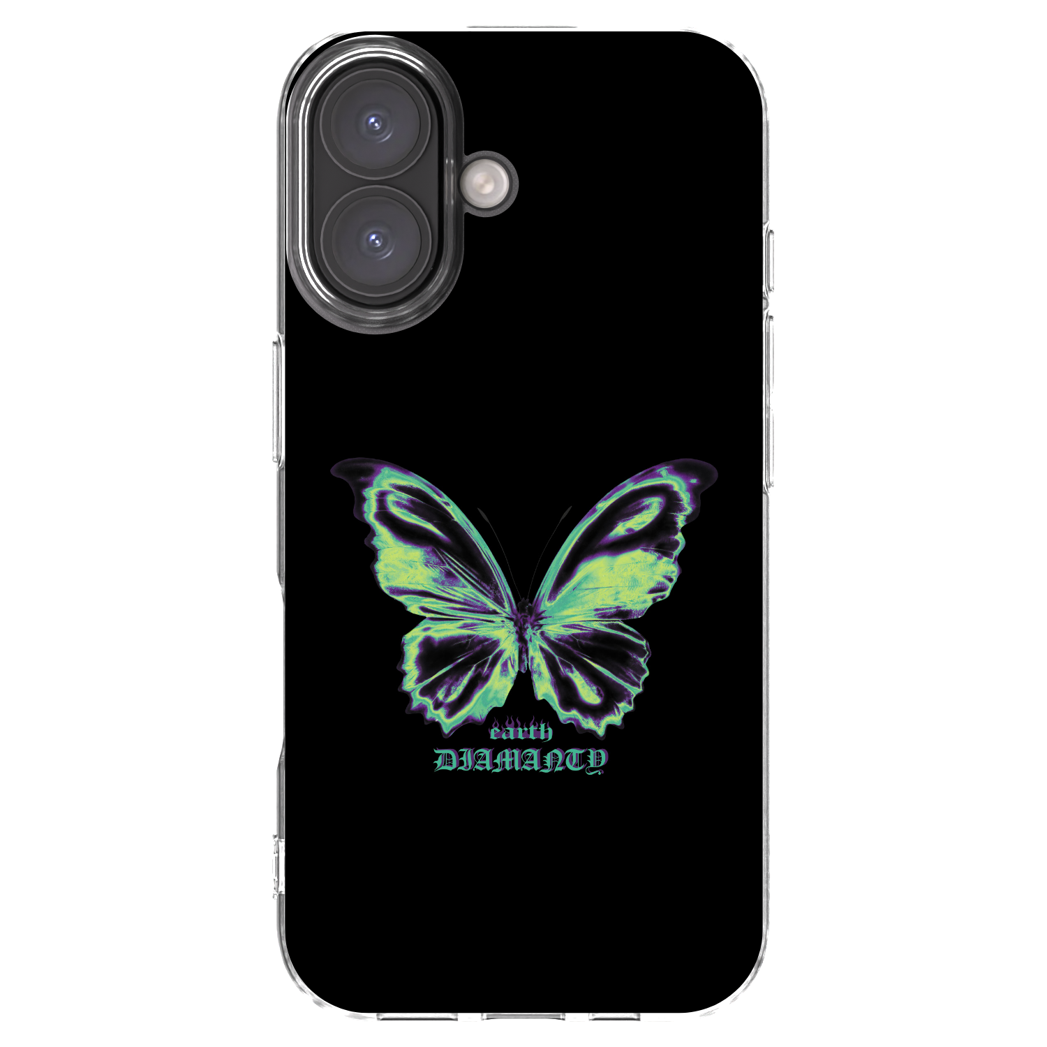 Picasee διαφανής θήκη σιλικόνης Apple iPhone 16 - Diamanty Blue