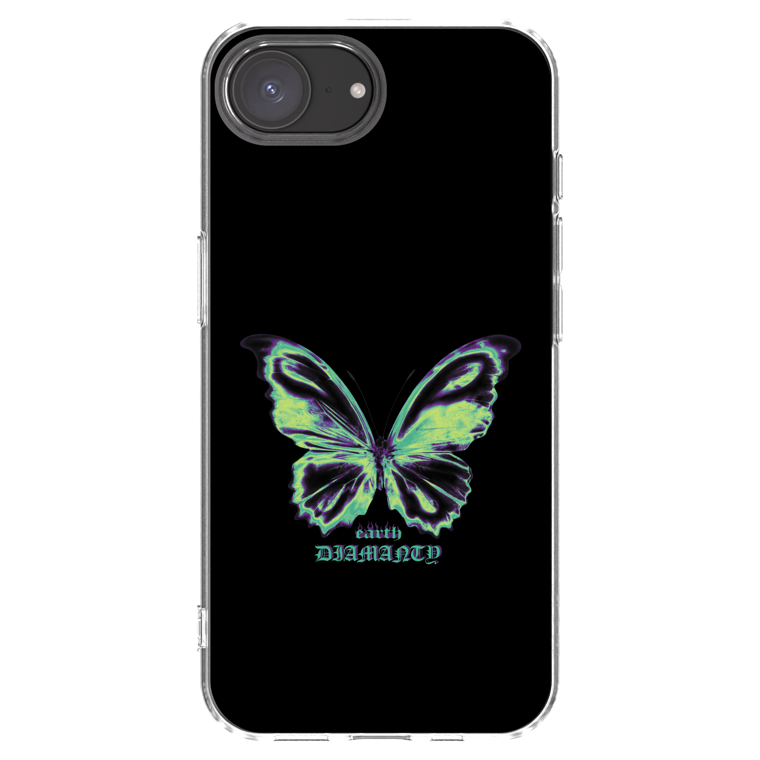 Picasee διαφανής θήκη σιλικόνης Apple iPhone 16e - Diamanty Blue