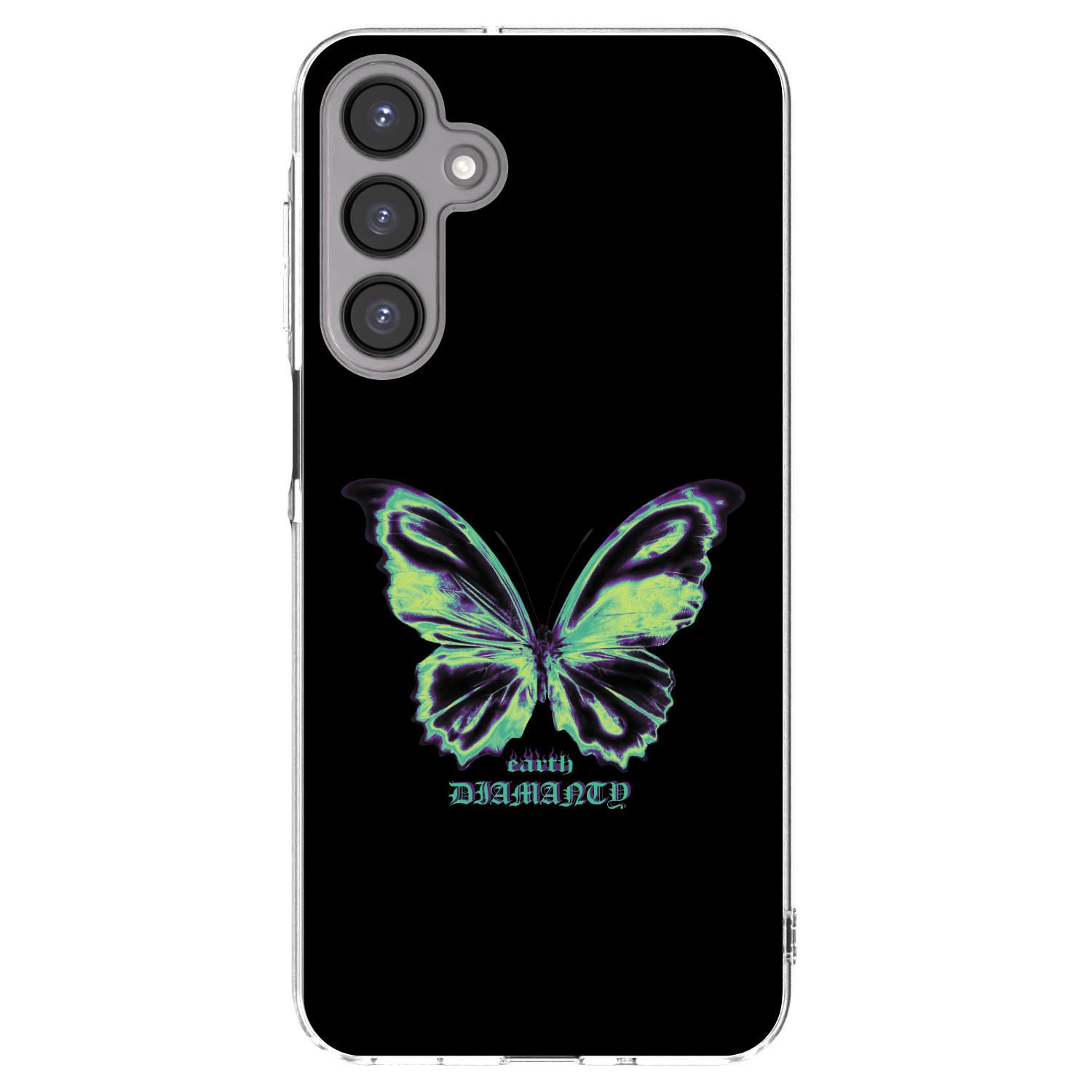 Picasee διαφανής θήκη σιλικόνης Samsung Galaxy A16 5G - Diamanty Blue