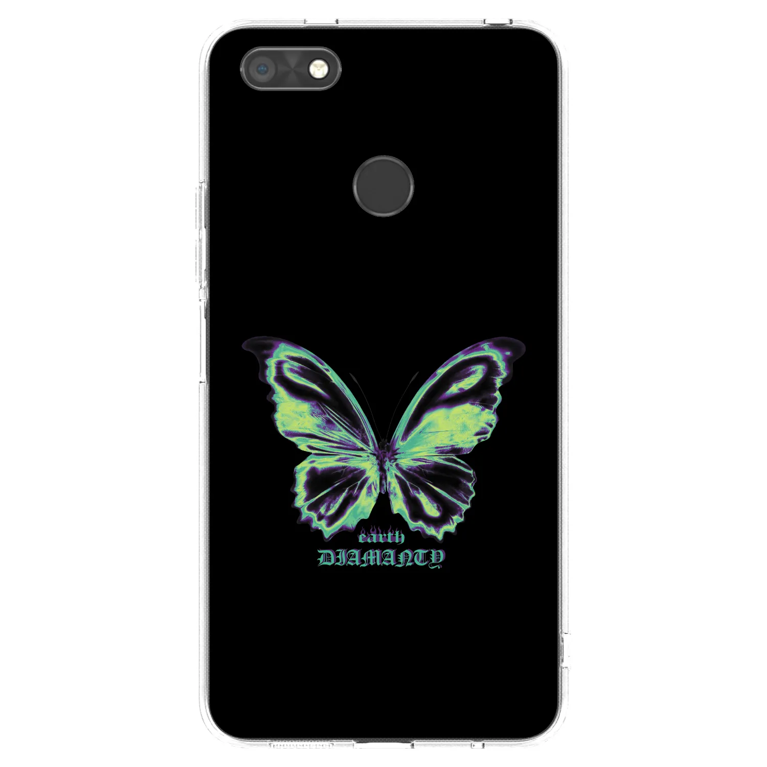 Picasee διαφανής θήκη σιλικόνης Huawei P9 Lite Mini - Diamanty Blue
