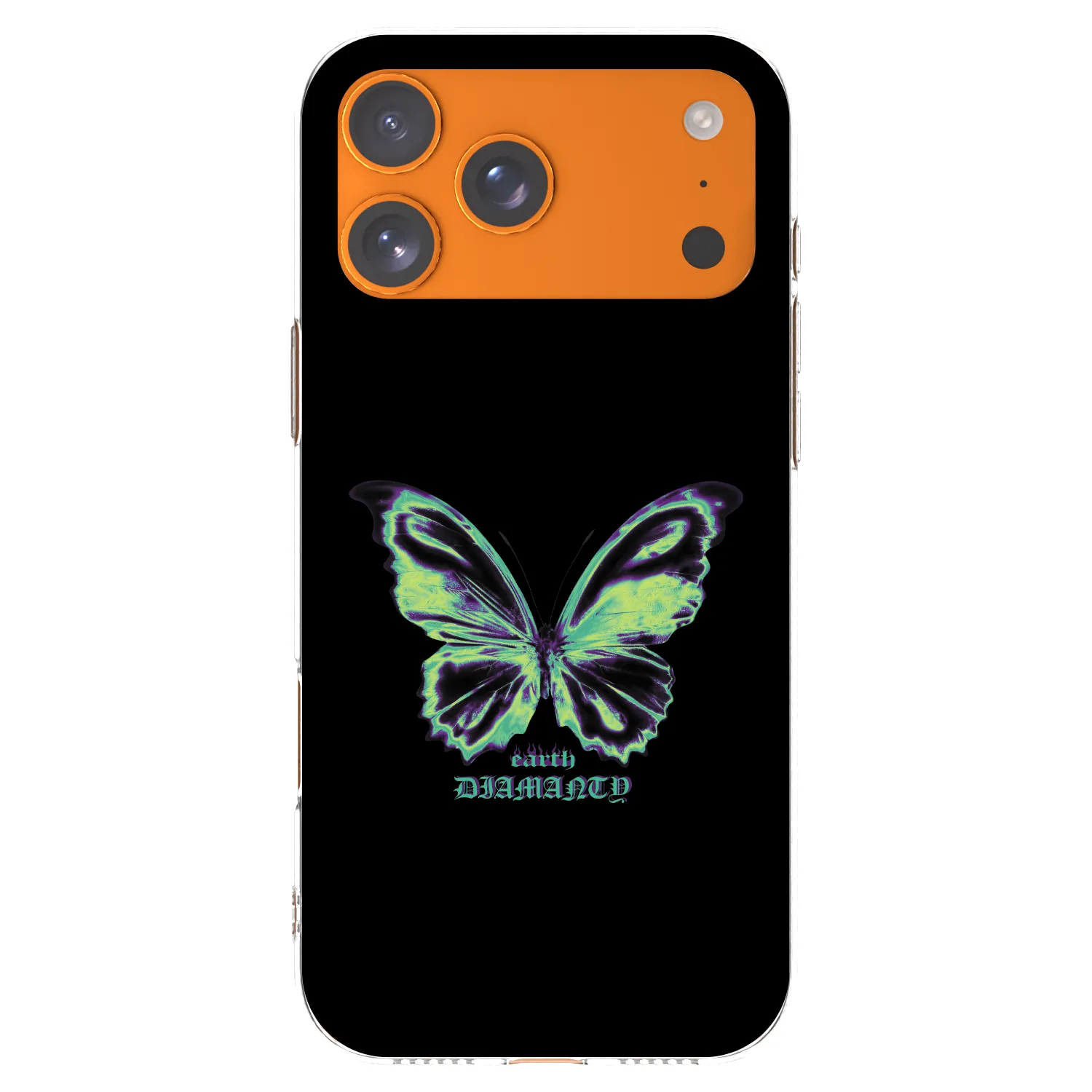 Picasee διαφανής θήκη σιλικόνης Apple iPhone 17 Pro Max - Diamanty Blue