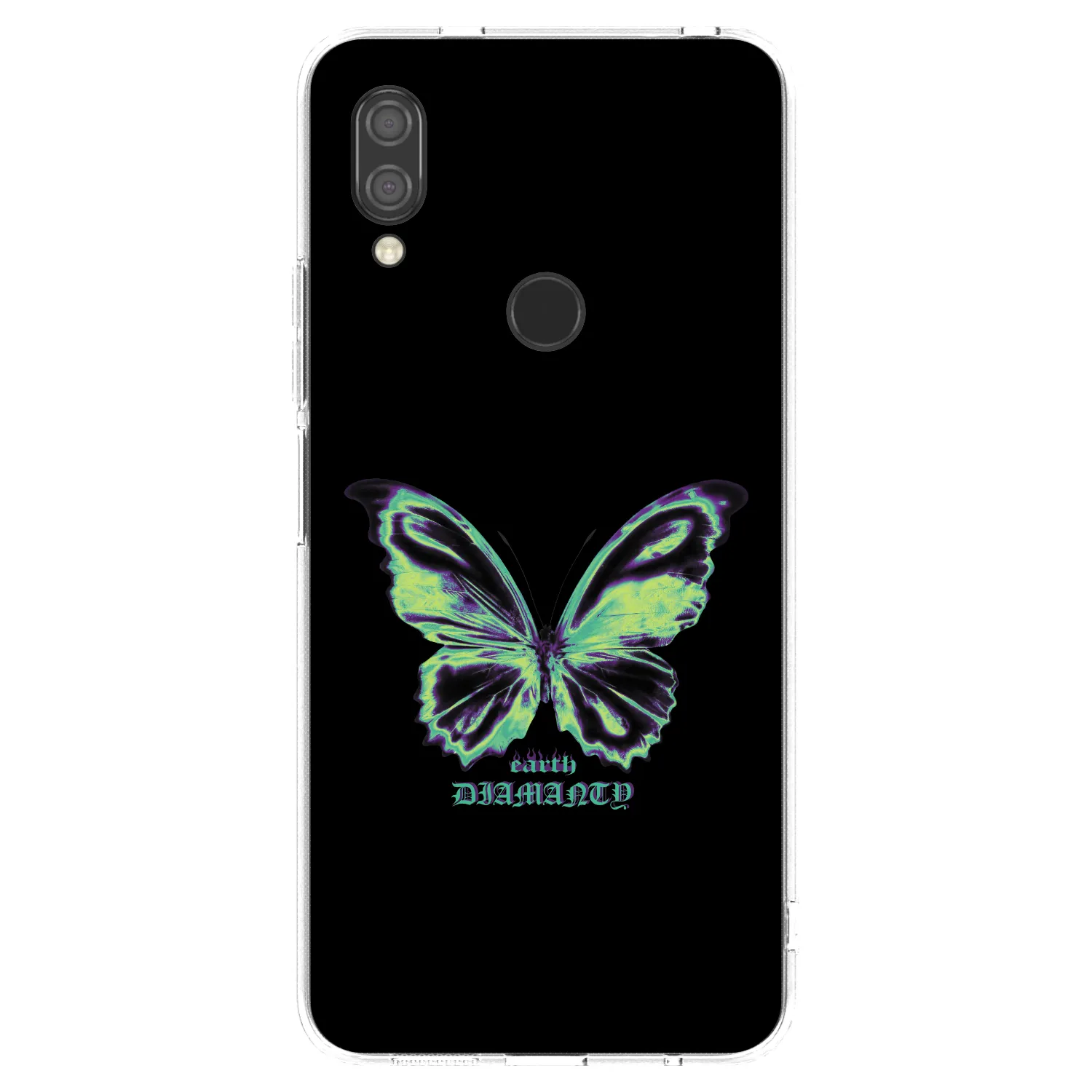 Picasee διαφανής θήκη σιλικόνης Xiaomi Redmi 7 - Diamanty Blue