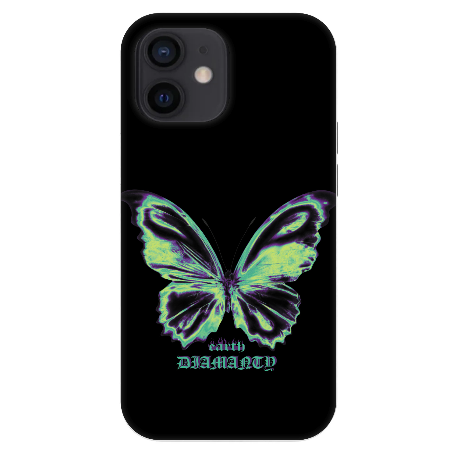 Picasee Fashion Case για Apple iPhone 12 mini - Diamanty Blue