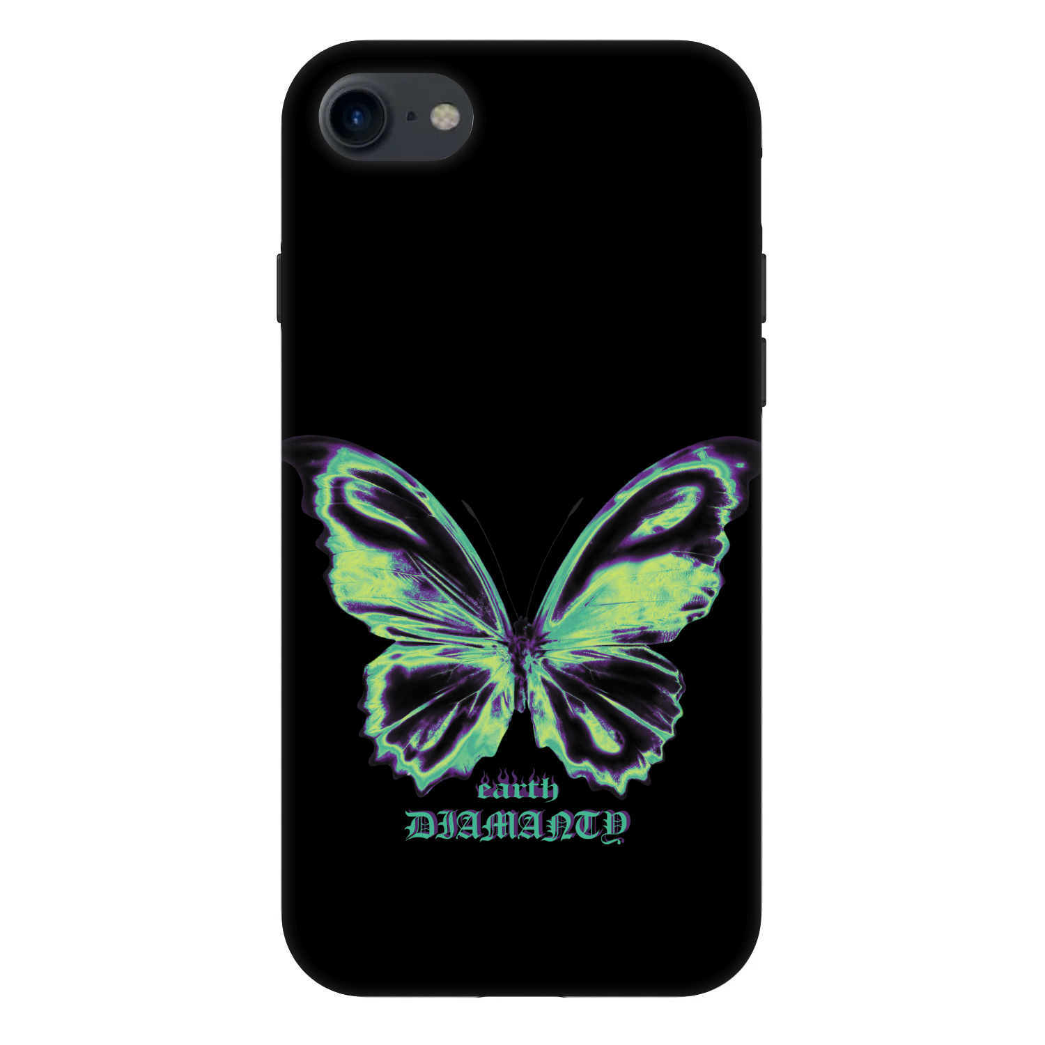 Picasee Fashion Case για Apple iPhone SE 2020 - Diamanty Blue