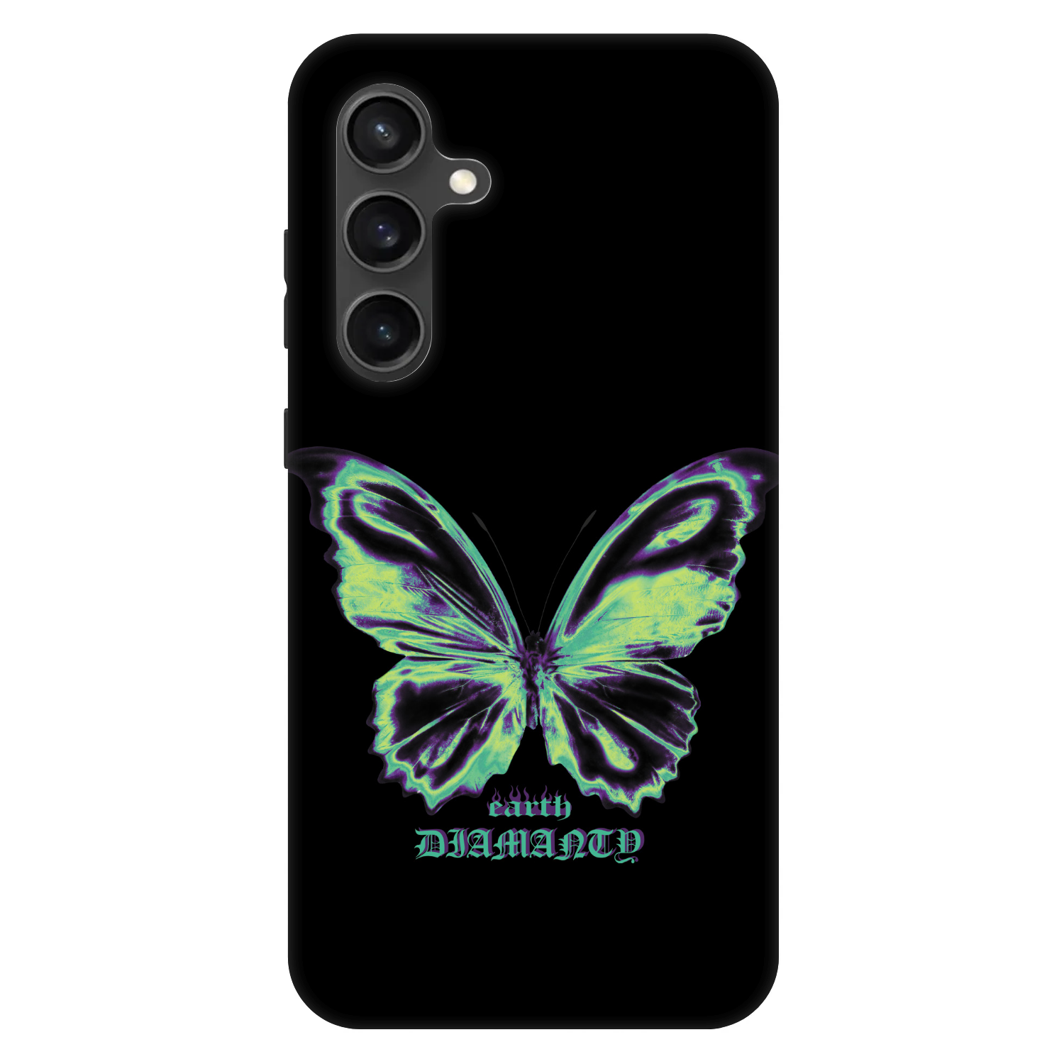 Picasee Fashion Case για Samsung Galaxy S24 FE S721B - Diamanty Blue