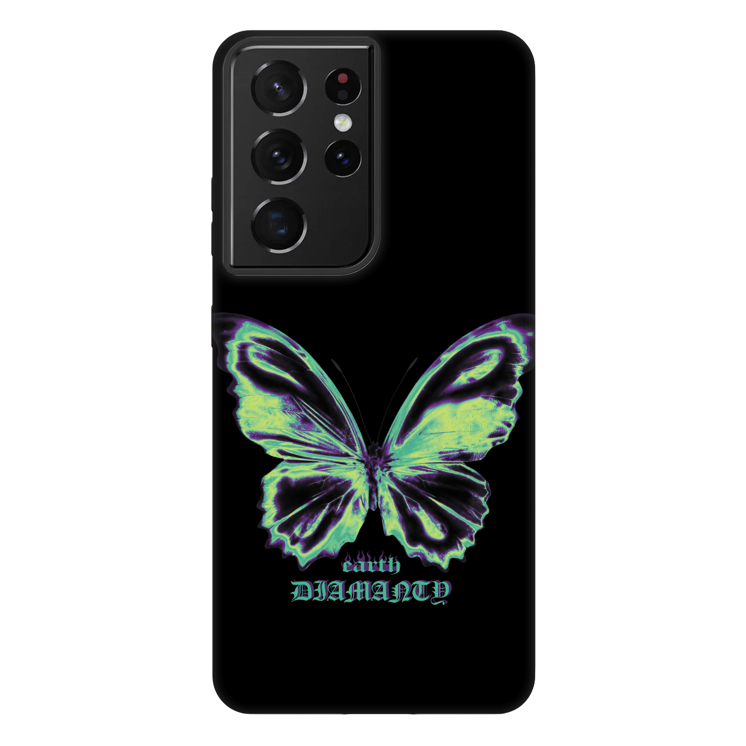 Picasee Fashion Case για Samsung Galaxy S21 Ultra 5G G998B - Diamanty Blue