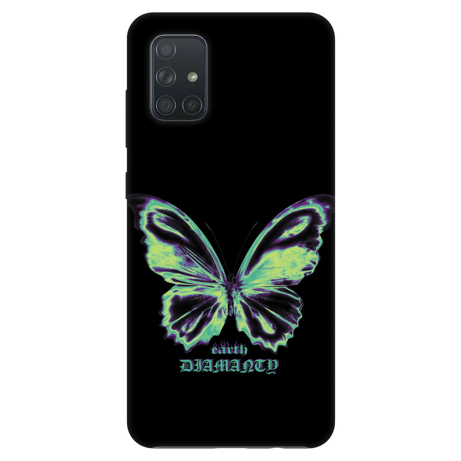 Picasee Fashion Case για Samsung Galaxy A71 A715F - Diamanty Blue