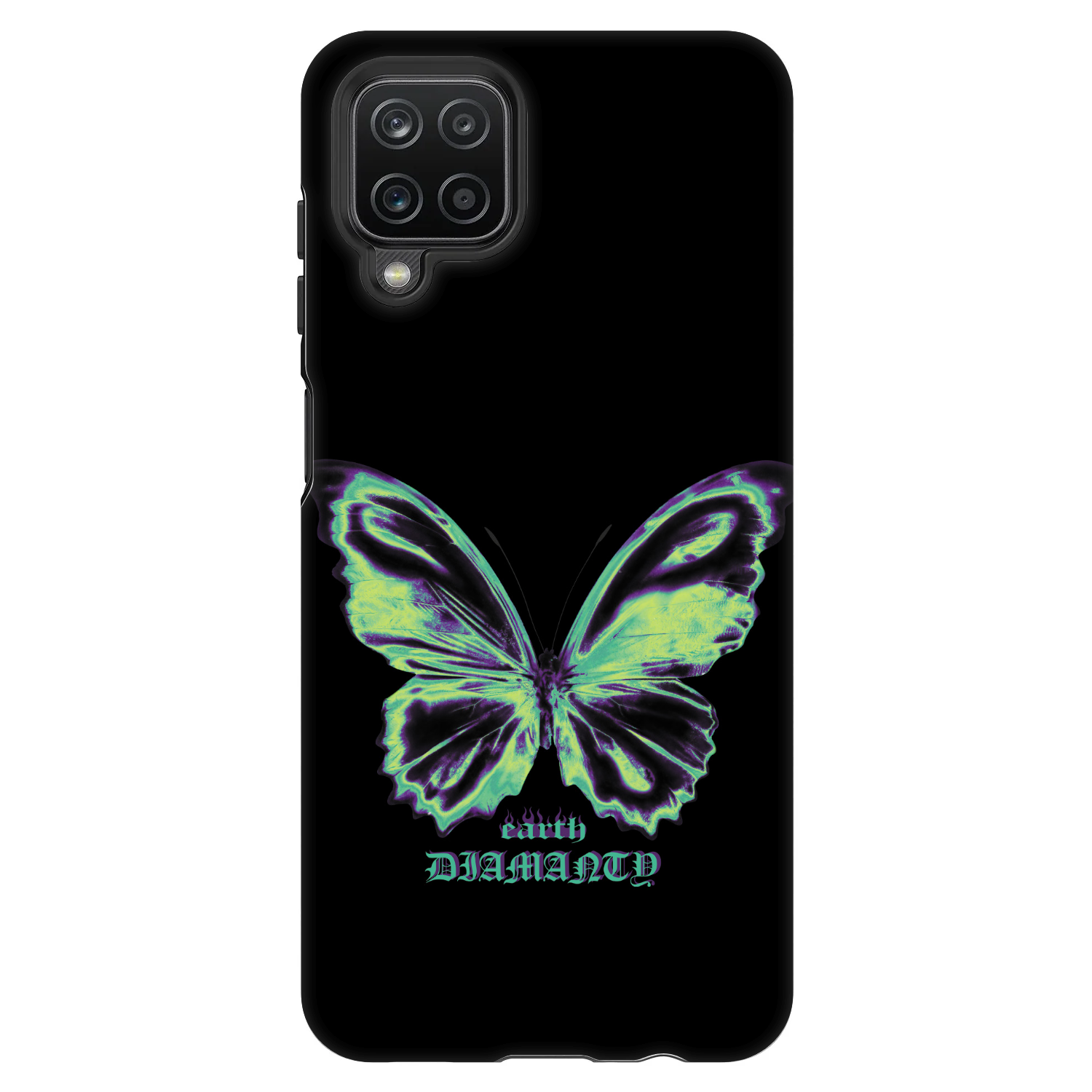 Picasee Fashion Case για Samsung Galaxy A12 A125F - Diamanty Blue