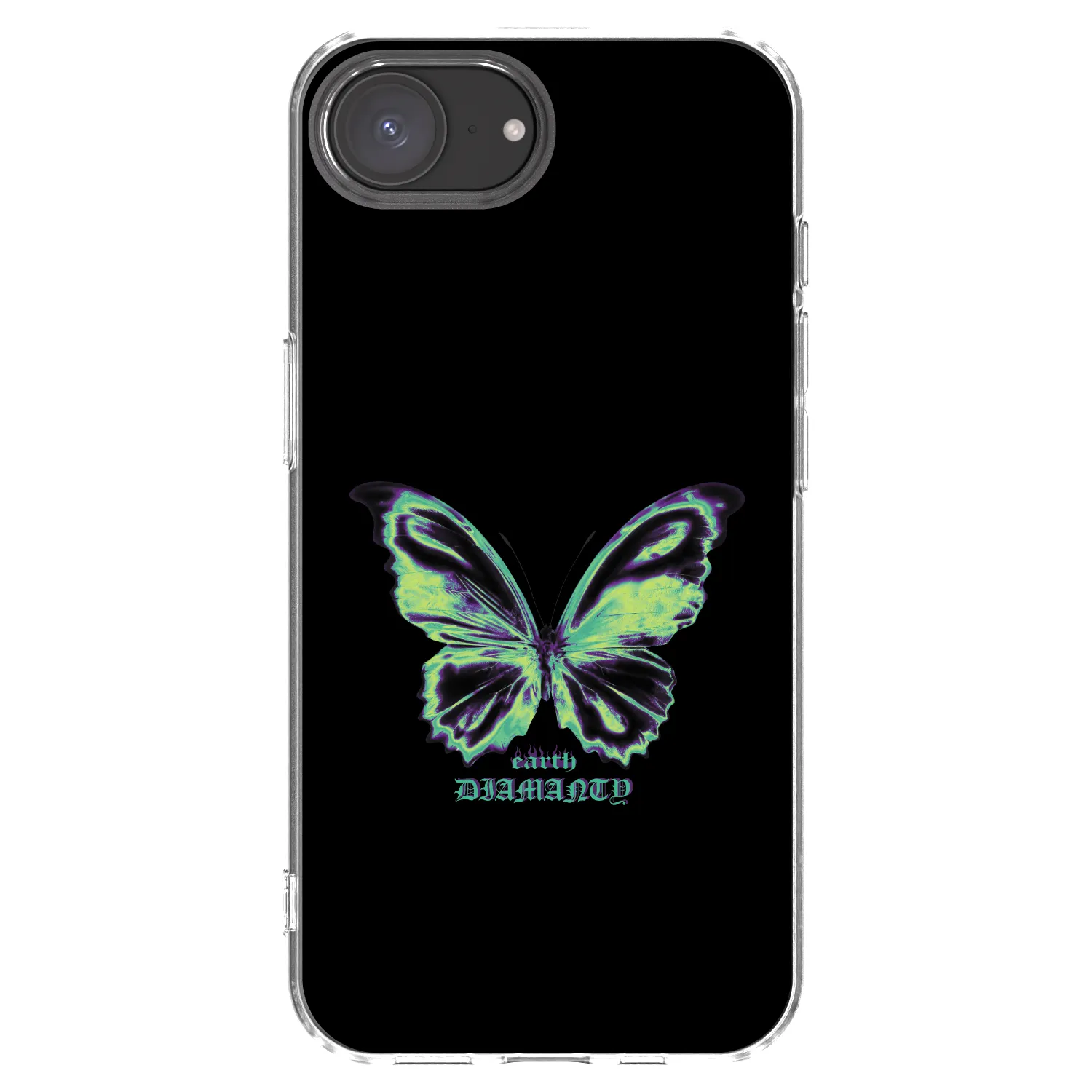 Picasee διαφανής θήκη σιλικόνης Apple iPhone 17e - Diamanty Blue