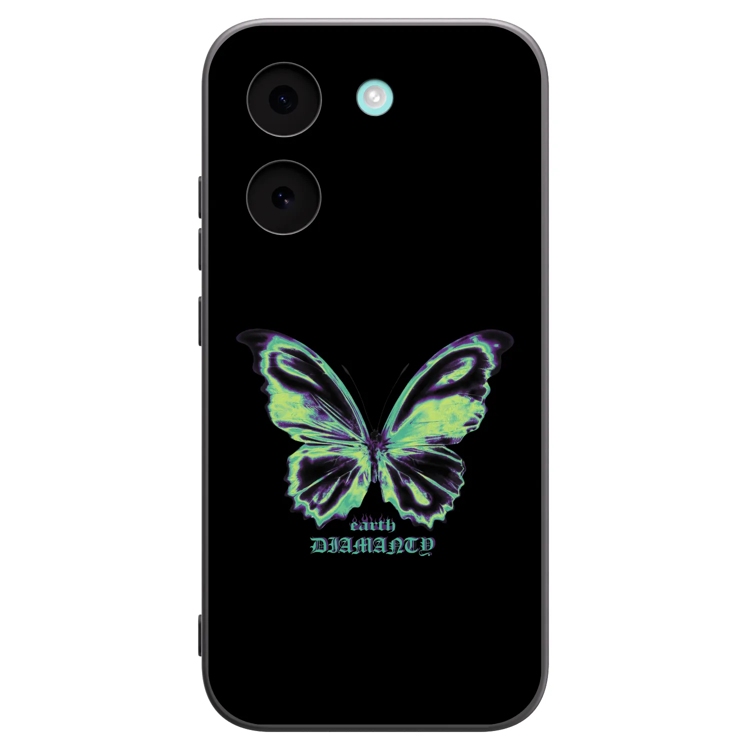 Picasee Μαύρη θήκη σιλικόνης για Xiaomi Poco X8 Pro - Diamanty Blue