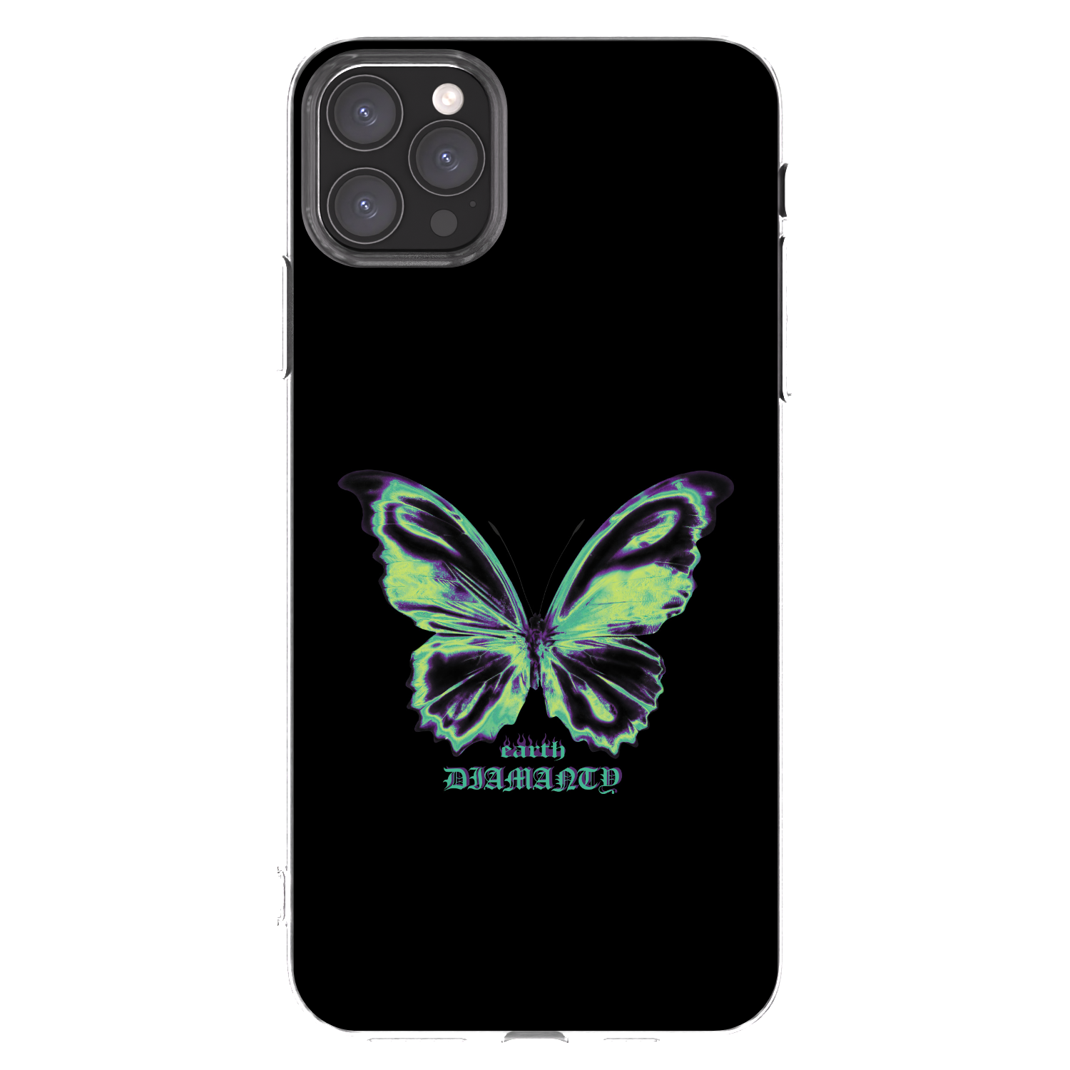 Picasee διαφανής θήκη σιλικόνης Apple iPhone 11 Pro Max - Diamanty Blue
