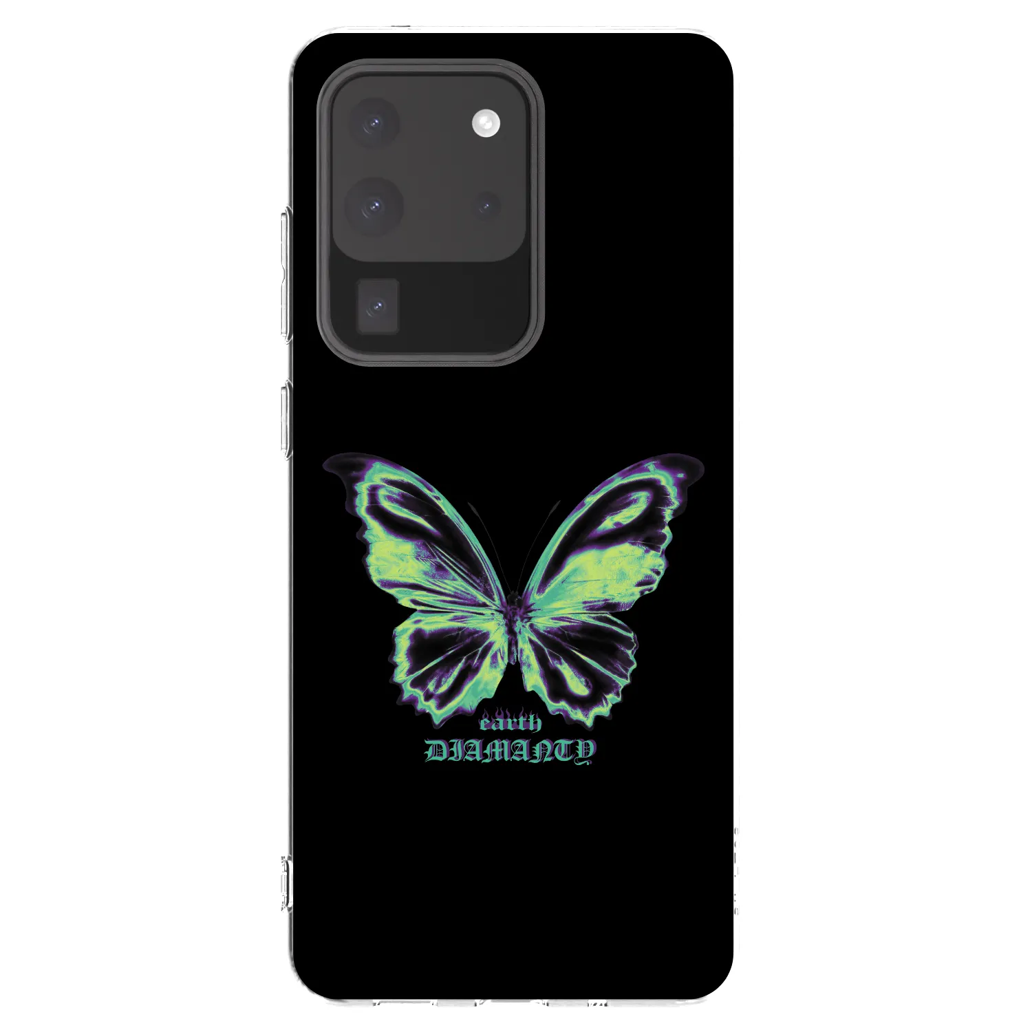 Picasee διαφανής θήκη σιλικόνης Samsung Galaxy S20 Ultra 5G G988F - Diamanty Blue
