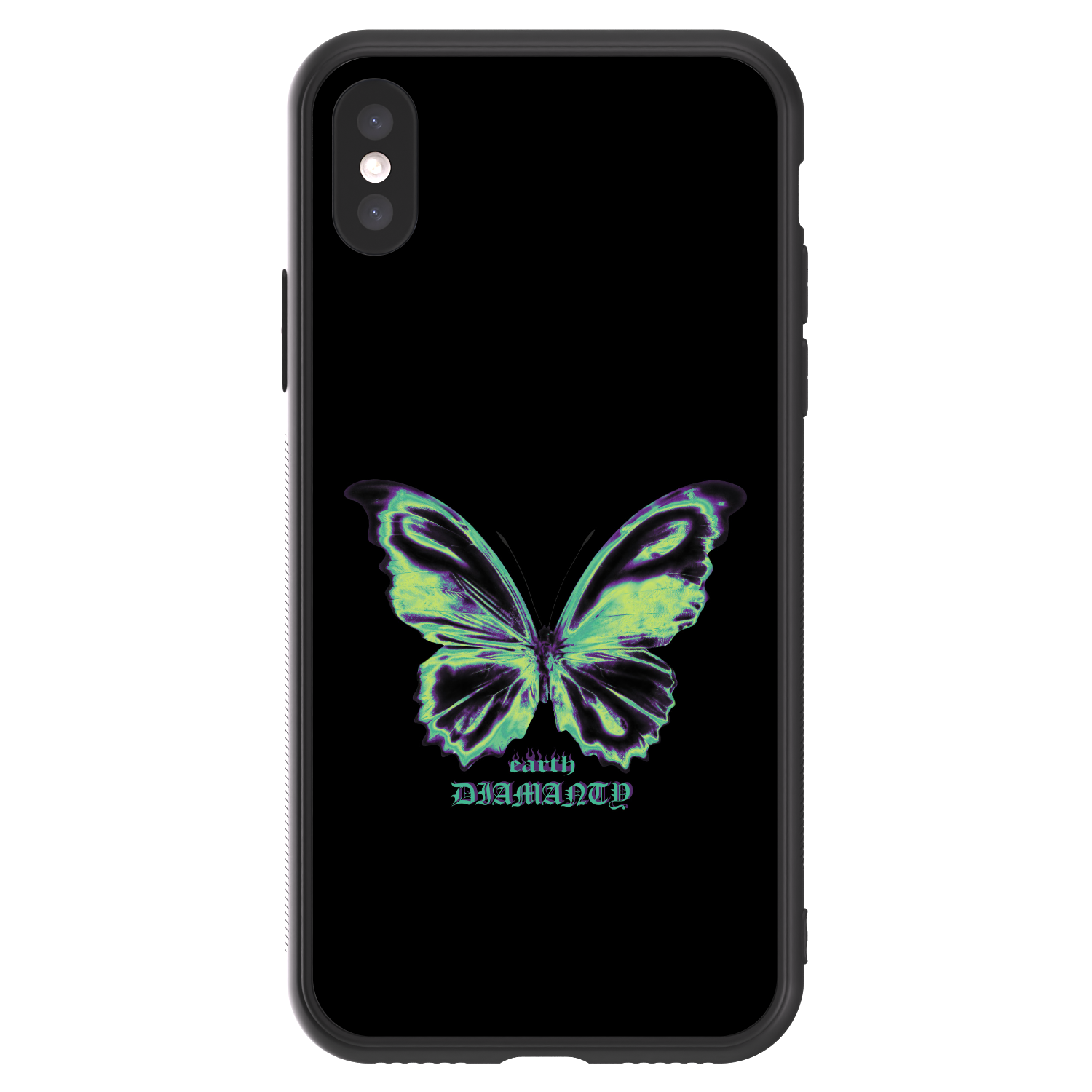 Picasee ULTIMATE CASE για Apple iPhone X/XS - Diamanty Blue