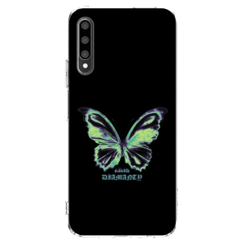 Picasee διαφανής θήκη σιλικόνης Honor 9X Pro - Diamanty Blue