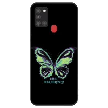 Θήκη για Samsung Galaxy A21s - Diamanty Blue
