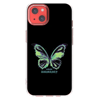 Picasee διαφανής θήκη σιλικόνης Apple iPhone 13 - Diamanty Blue