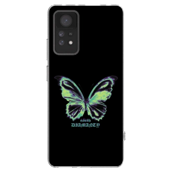 Picasee διαφανής θήκη σιλικόνης Xiaomi Redmi Note 11 Pro - Diamanty Blue